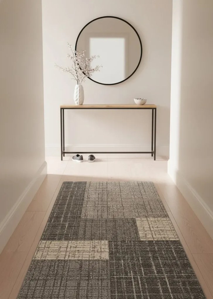 Szary nowoczesny chodnik na korytarz na metry B2-S19