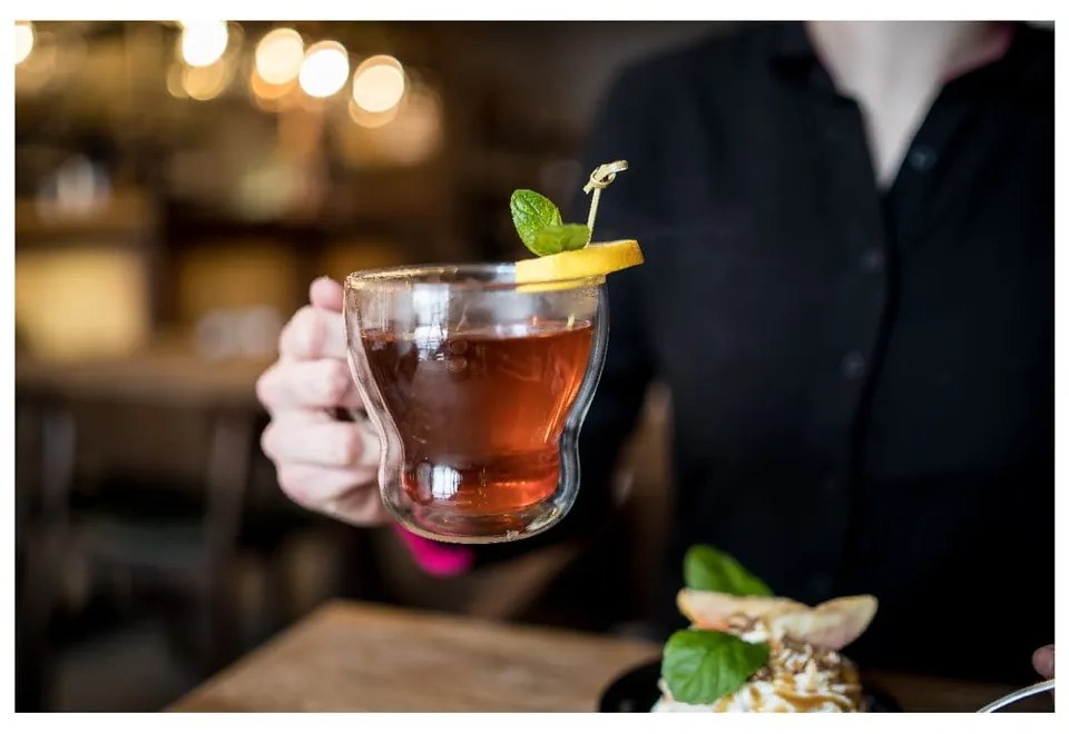 Szklane kubki do cappuccino/z podwójną ścianką zestaw 2 szt. 370 ml Bolla – Vialli Design