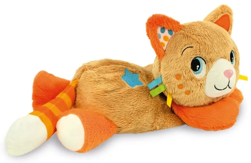 Clementoni Interaktywny kot ze spokojnymidźwiękami, pluszowy