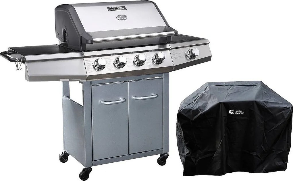 Grill gazowy z diodami LED "Bingo 5"