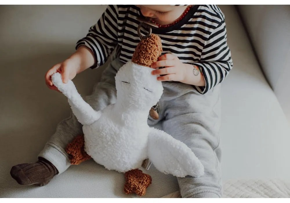Biała przytulanka Goose – Malomi Kids