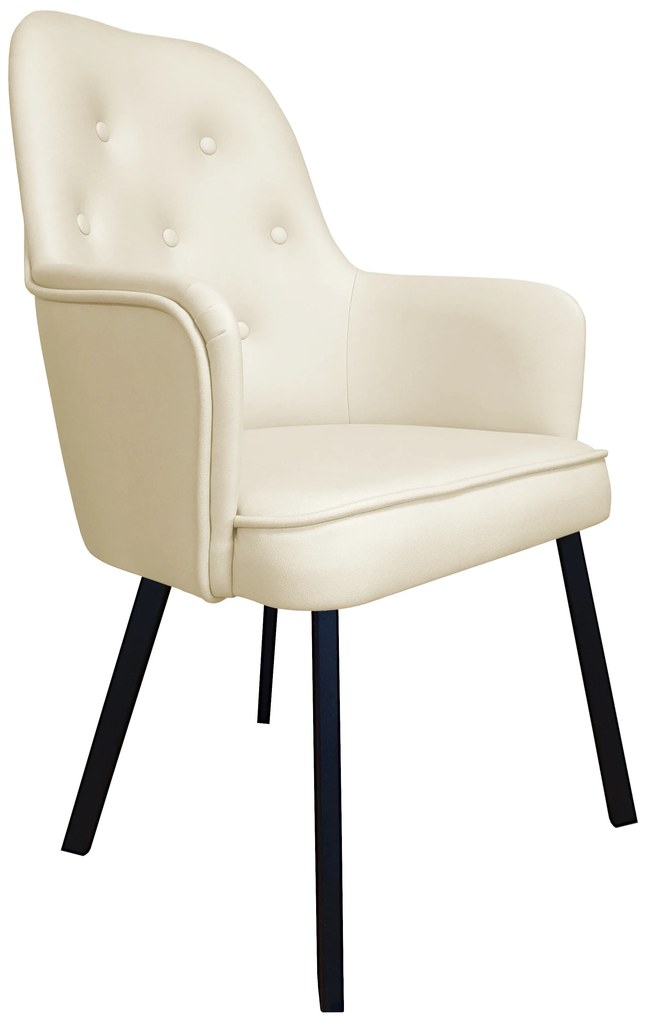 Krzesło SARA noga Profil czarna Vega02