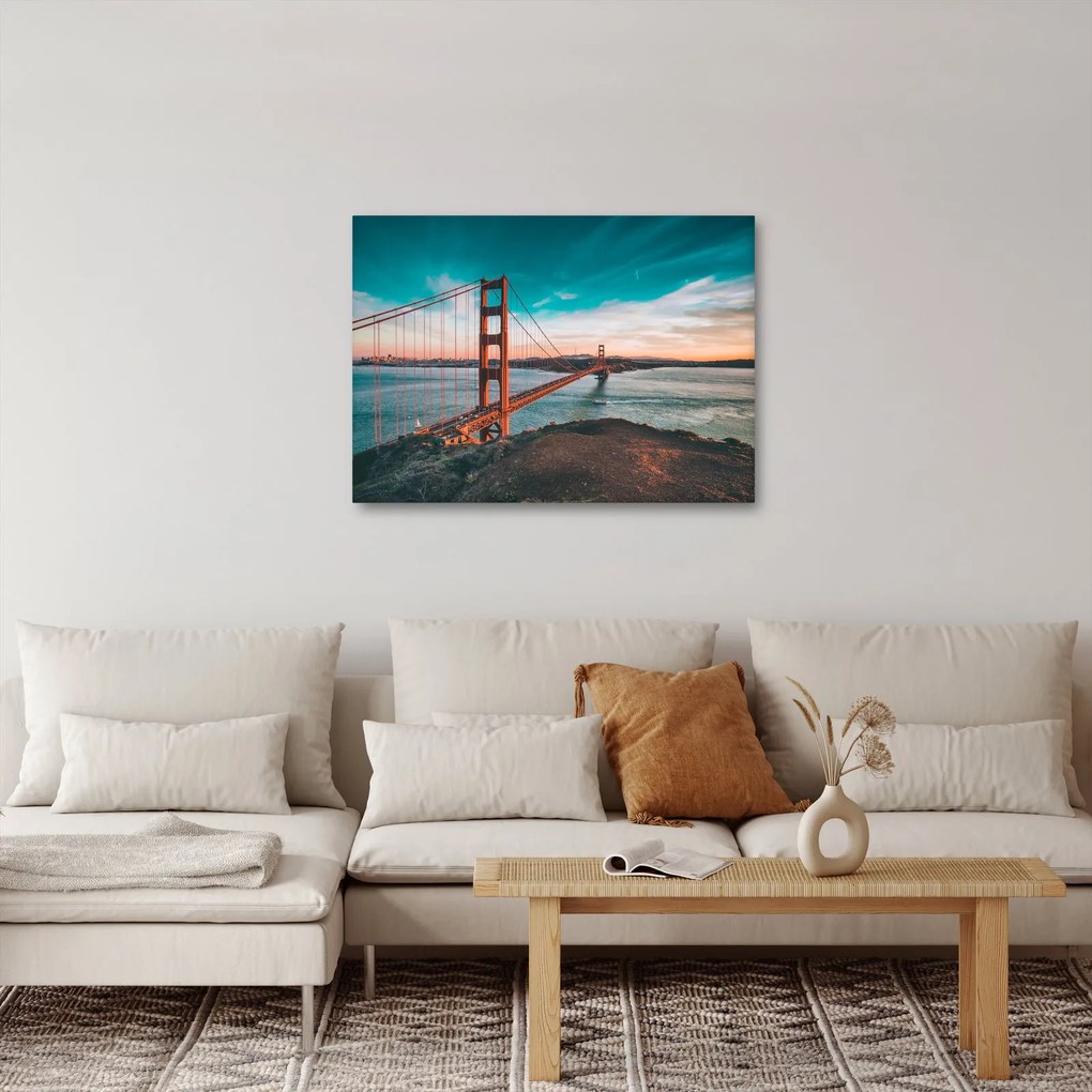 Obraz - Golden Gate, San Francisco (70x50 cm)
