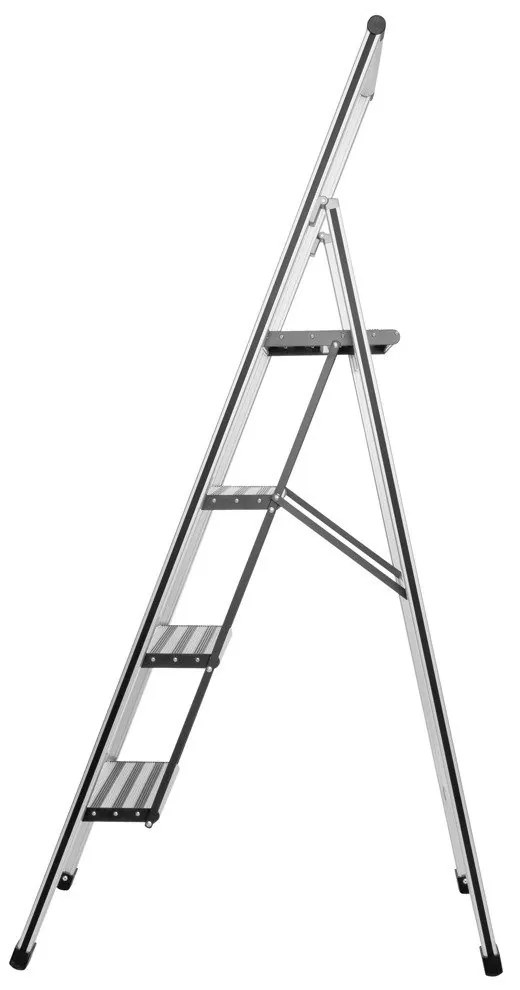 Aluminiowa drabina, 4-stopniowa, WENKO
