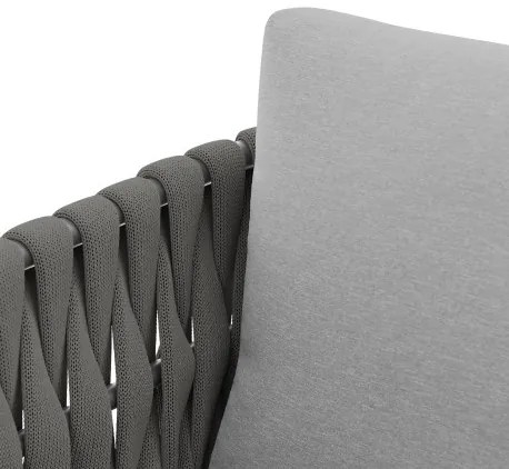 Zestaw RIVA EXPERT - zestaw ogrodowy z szarego aluminium