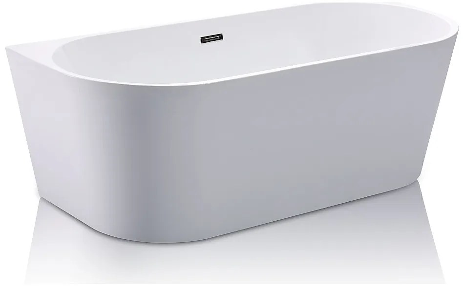 Wanna wolnostojąca przyścienna DIVINA - 170*75*58cm - 245L - Biała