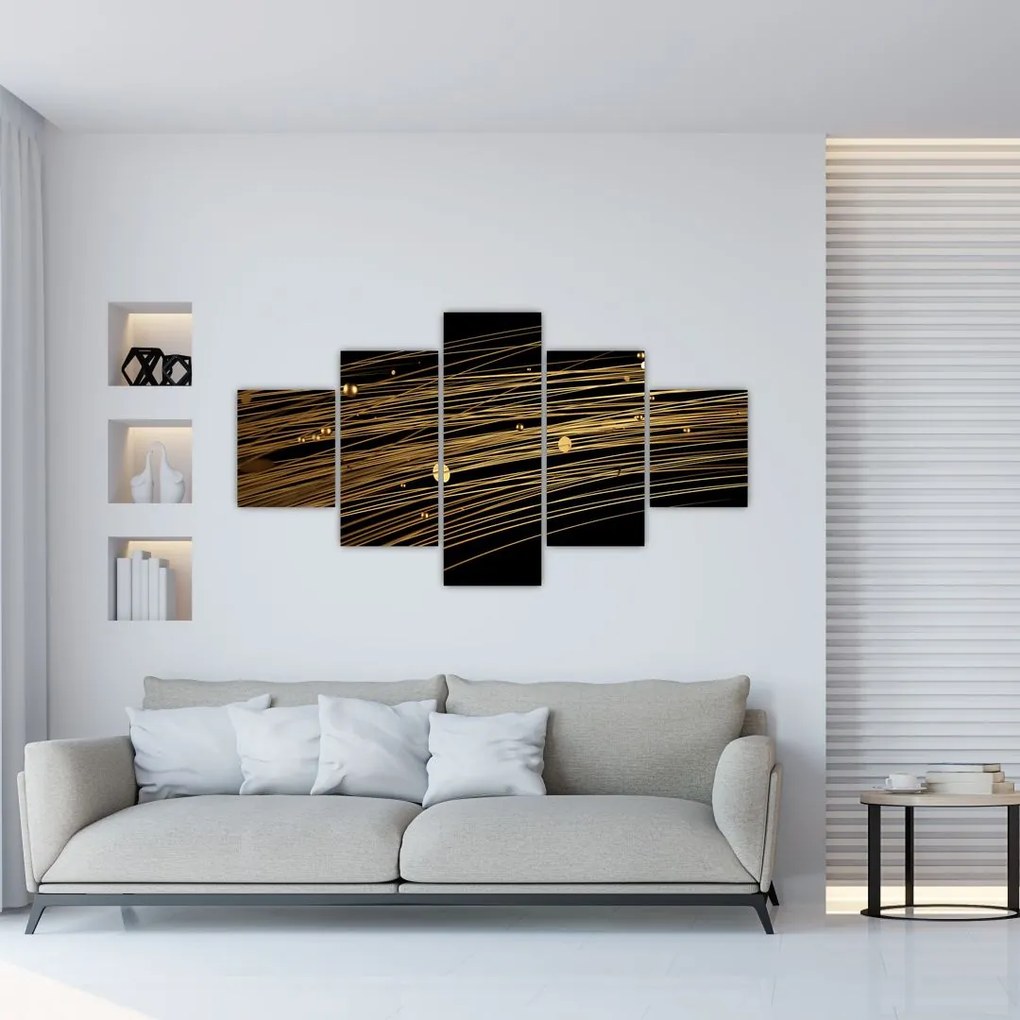 Abstrakcyjny obraz (125x70 cm)