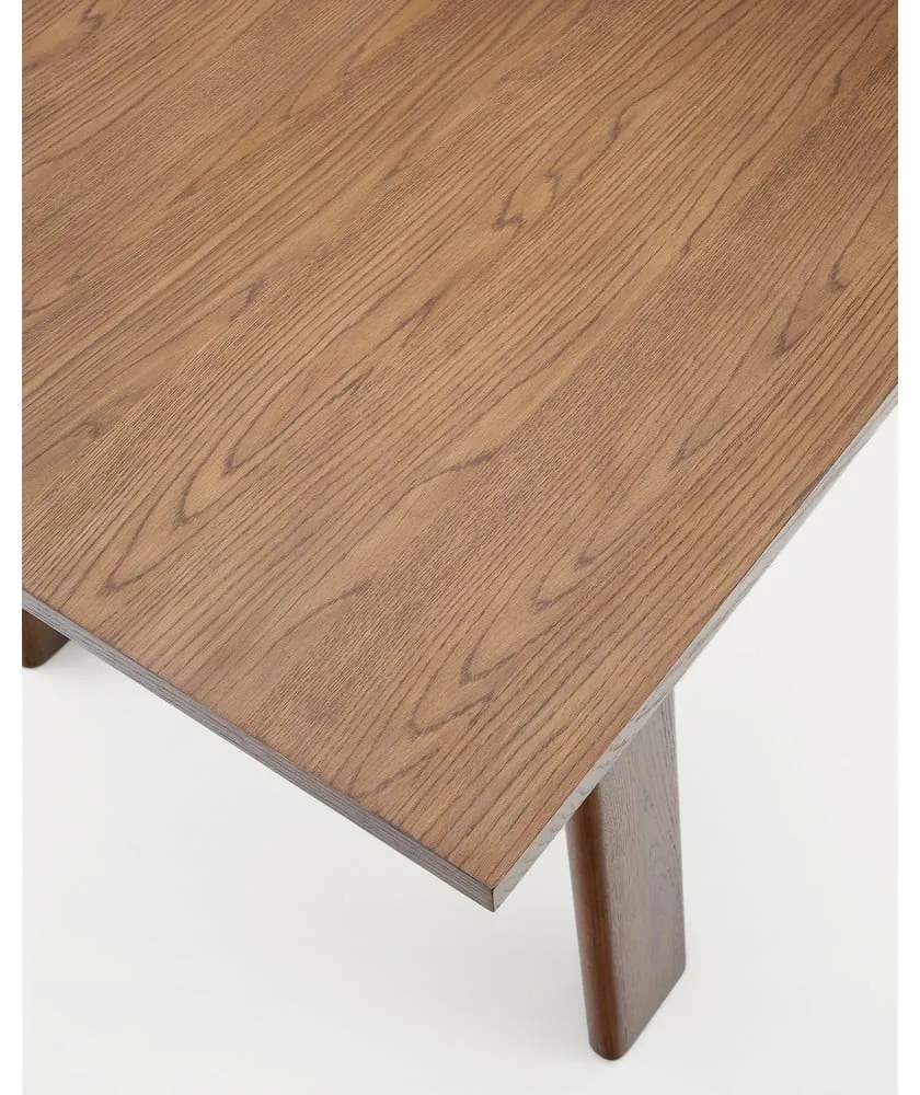 Rozkładany stół z dodatkowym blatem z blatem w dekorze orzecha 95x200 cm Arlen – Kave Home