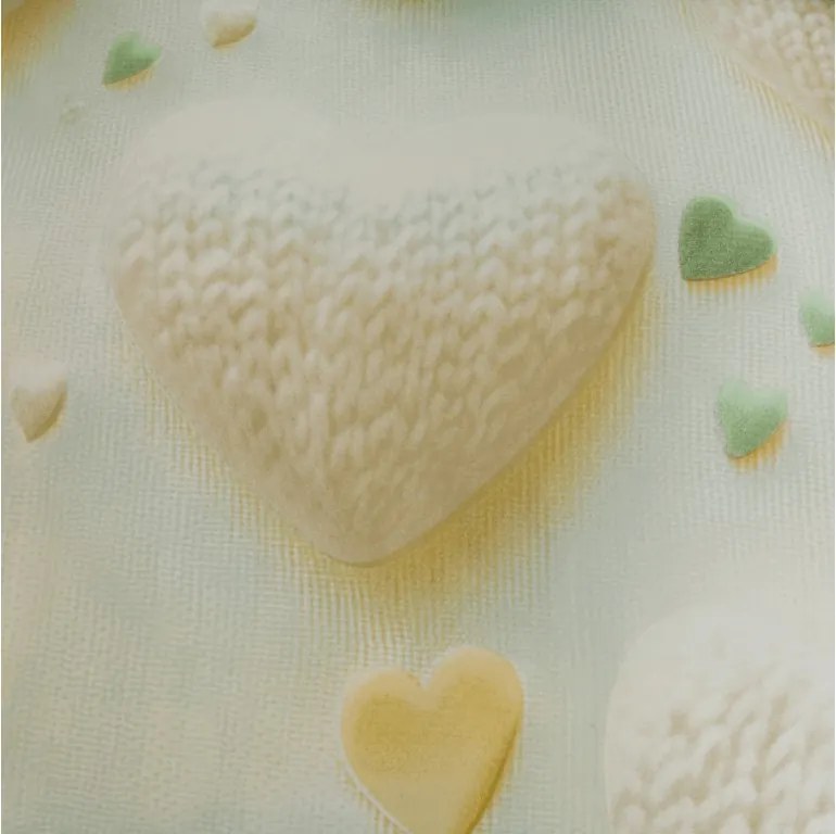 PrzytulneMieszkanie.pl PrzytulneMieszkanie.pl Pościel z mikrofibry HEARTAMI kolorowa Rozmiar pościeli: 2 szt 70 x 80 cm | 160 x 200 cm