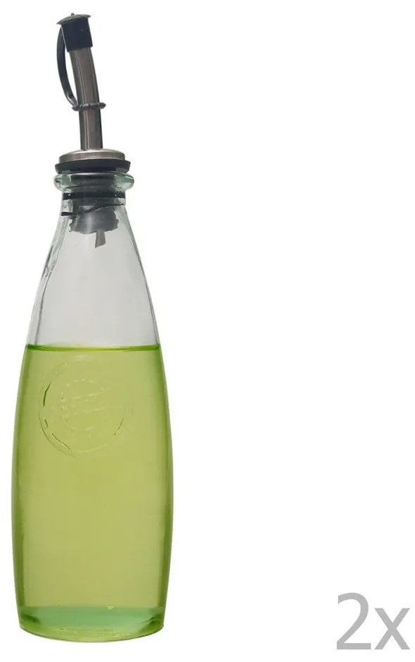 Butelka na olej / ocet ze szkła z recyklingu Ego Dekor Authentic, 300 ml