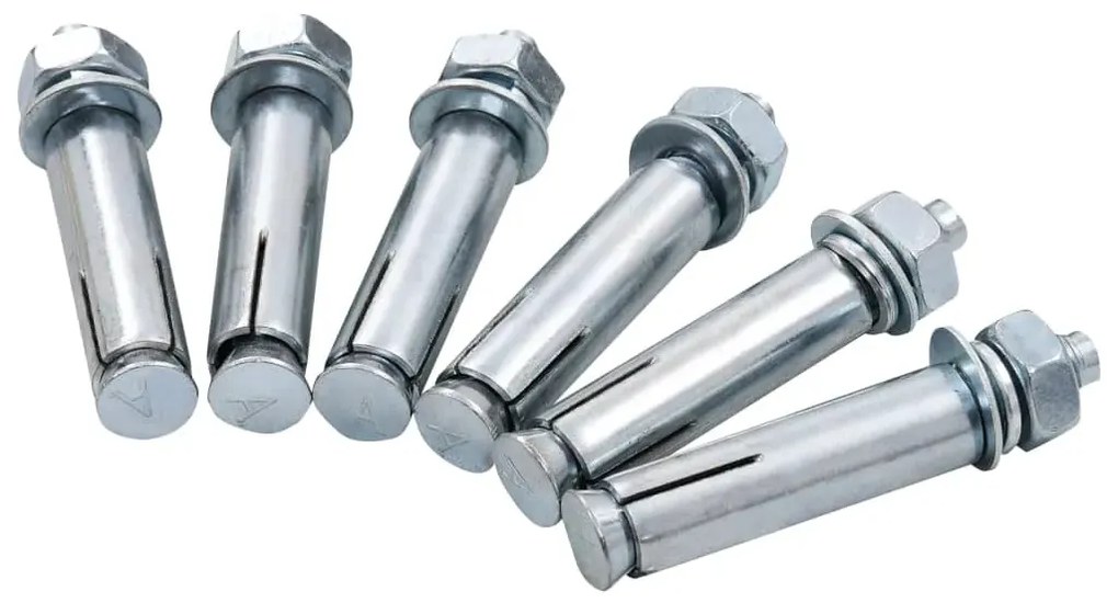 Metalowa półka do garażu Grando 2X - srebrna