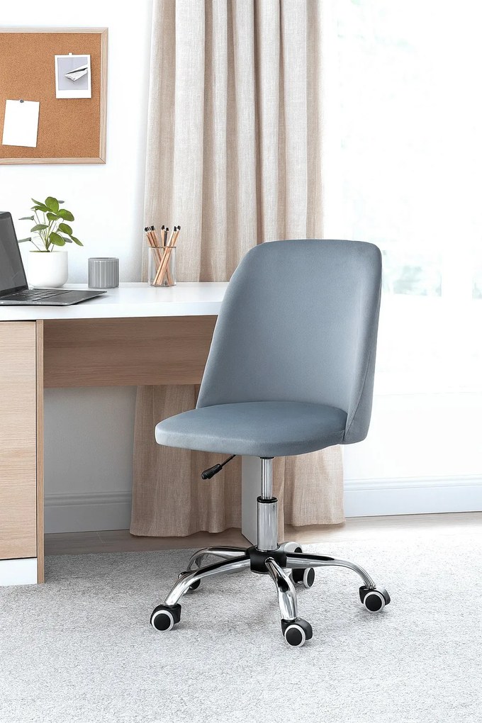 Fotel obrotowy GOYA tkanina Welur krzesło biurowe