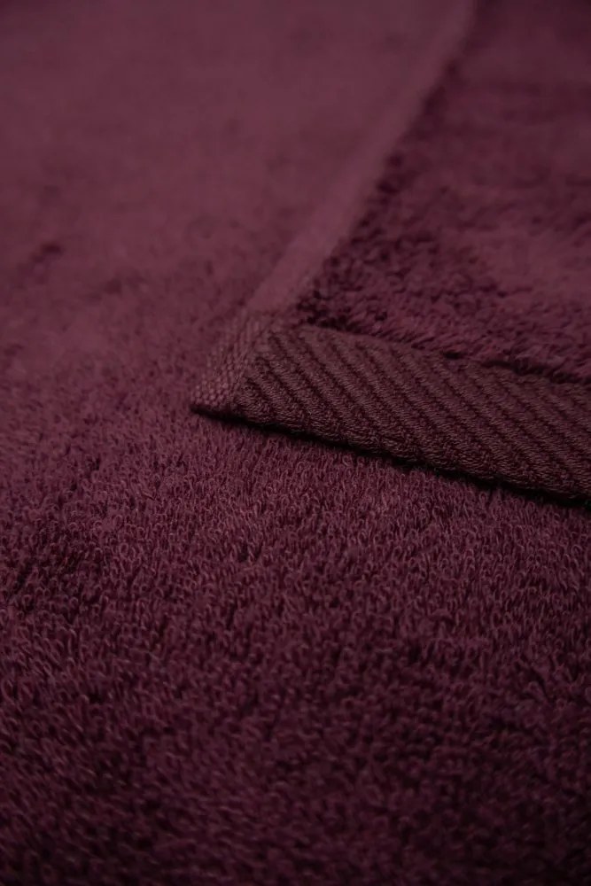 Podarunkowy zestaw ręczników LUXURY, 2 szt Bordowy