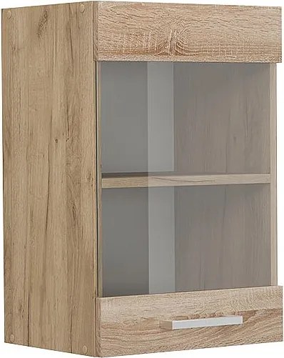 Szklana szafka kuchenna sonoma 40x31x60 r-line
