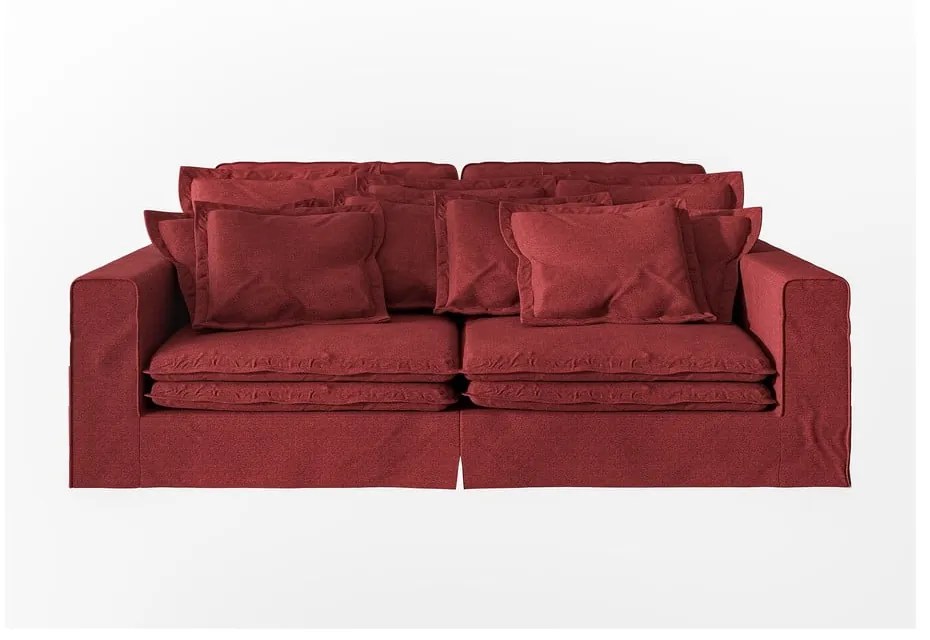 Czerwona sofa 236 cm Nora – Ropez