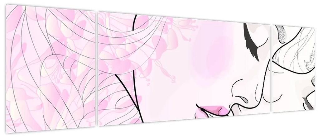 Obraz - Pocałunek (170x50 cm)