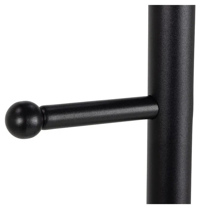 Czarny metalowy wieszak Aspen – Actona