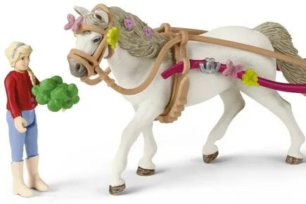 Schleich 42467 Powóz na pokaz koni, 24,5 x 19 x 6,6 cm