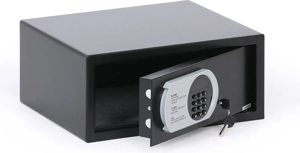 Sejf hotelowy z zamkiem elektronicznym, 195 x 437 x 380 mm