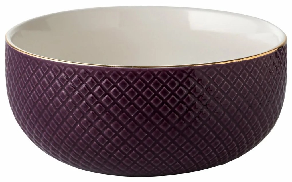 Florina Porcelanowa miska Tiffany 13 cm,  fioletowy