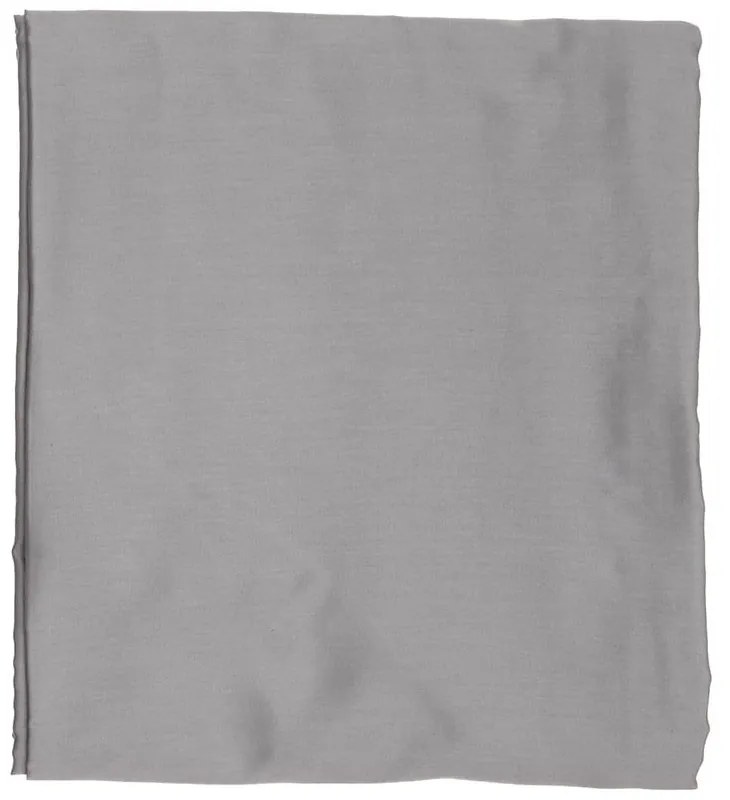 Ciemnoszara pościel jednoosobowa z satyny bawełnianej 140x200 cm – Mijolnir