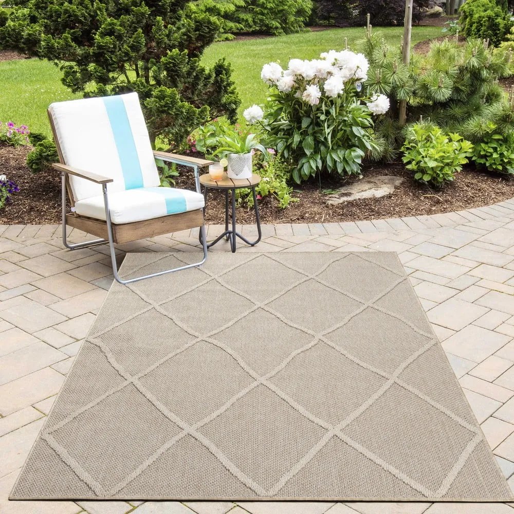 Beżowy dywan odpowiedni na zewnątrz 160x230 cm Patara – Ayyildiz Carpets