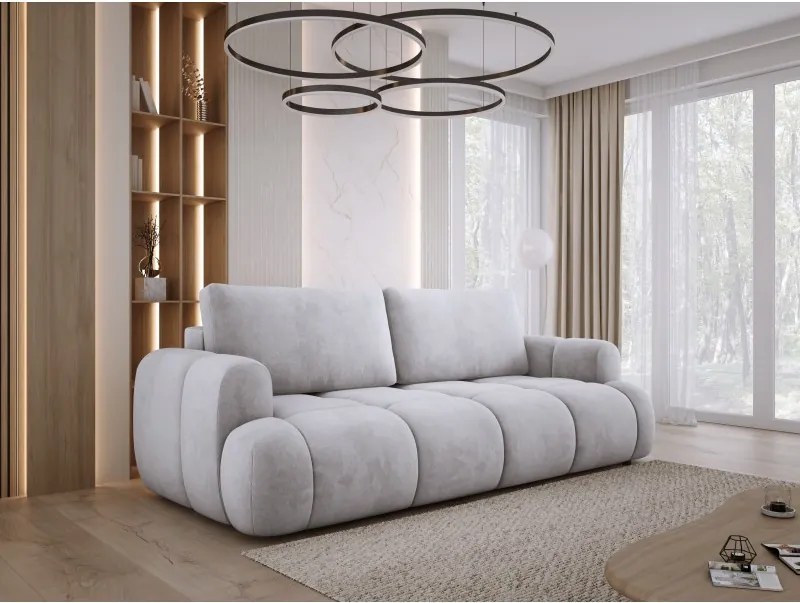 Sofa kanapa BOMO 3 osobowa z funkcją spania i pojemnikiem