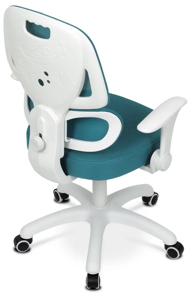 Autronic KA-K1063 BLUE Krzesło biurowe, niebieskie