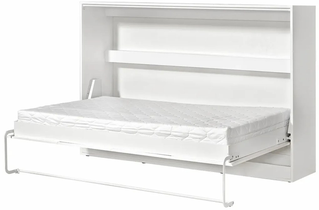 Poziomy biały półkotapczan 120x200 R4-C37