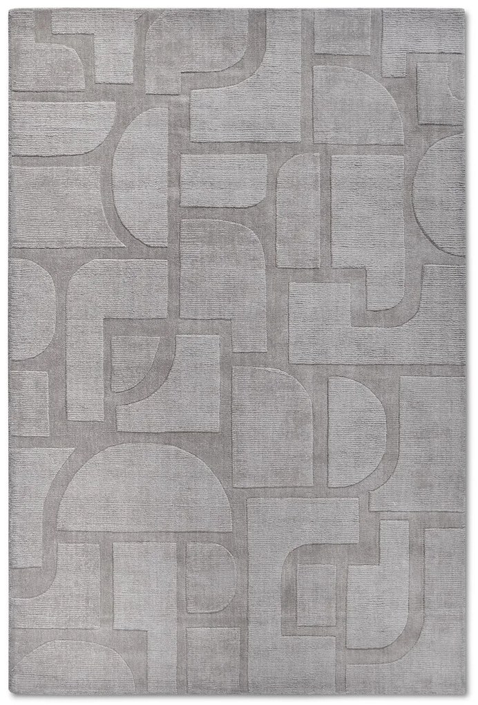 Dywan wełniany Villeroy &amp; Boch Alexis szary 80 cm x 150 cm