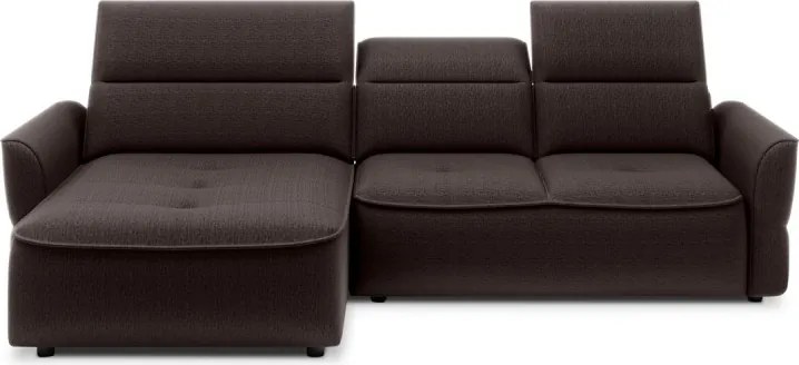 Narożnik MURILLO S Mini z elektryczną regulacją siedziska Lewostronny w tkaninie VOGUE 06 WERSAL