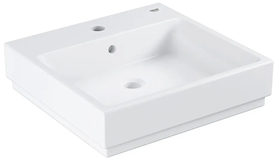 GROHE 3947400H - Umywalka CUBE CERAMIC 500 × 490 mm ceramika/biała
