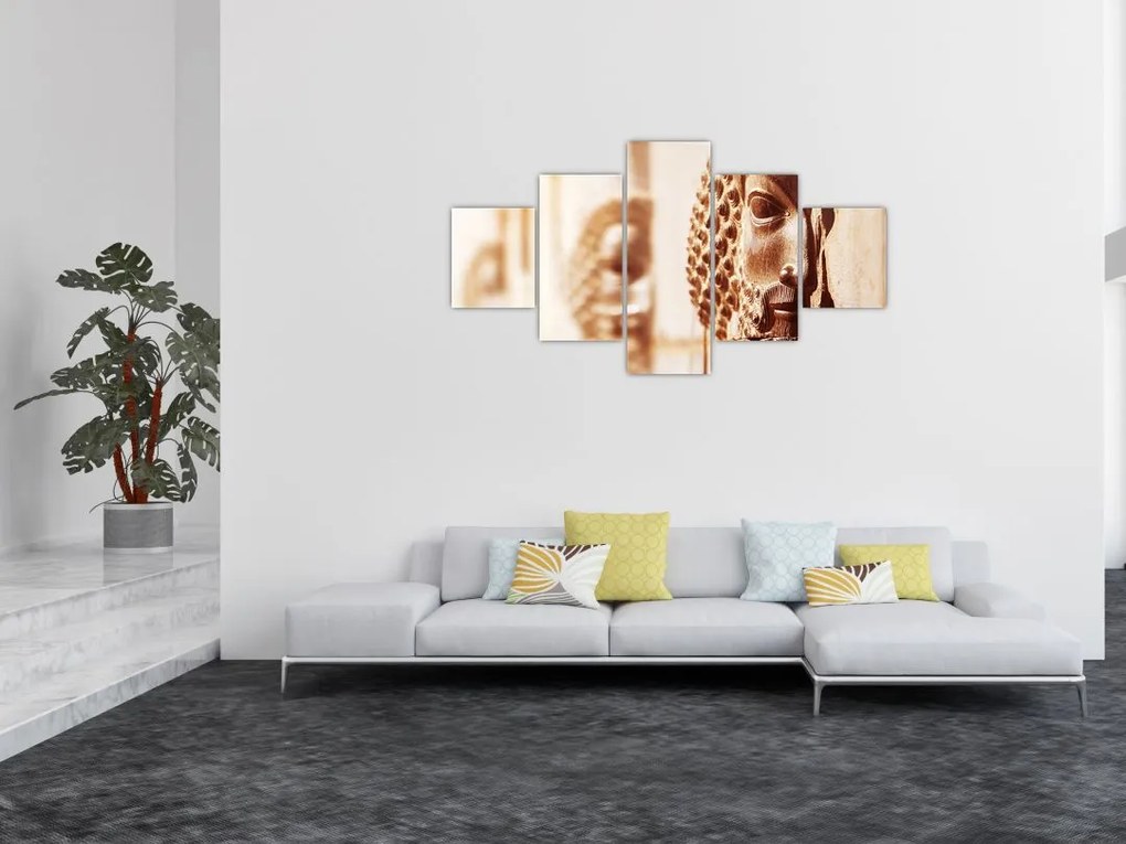 Obraz - Relief perski (125x70 cm)
