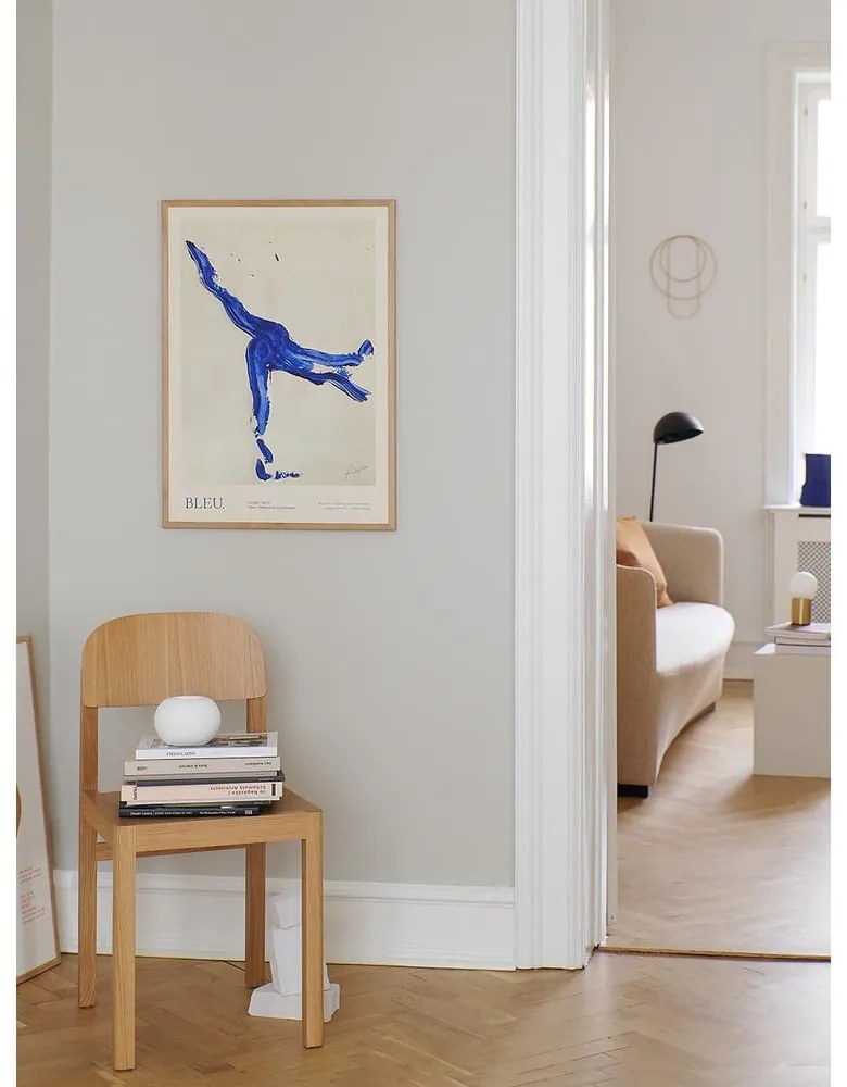 Plakat 50x70 cm Bleu – Lucrecia Rey Caro – The Poster Club