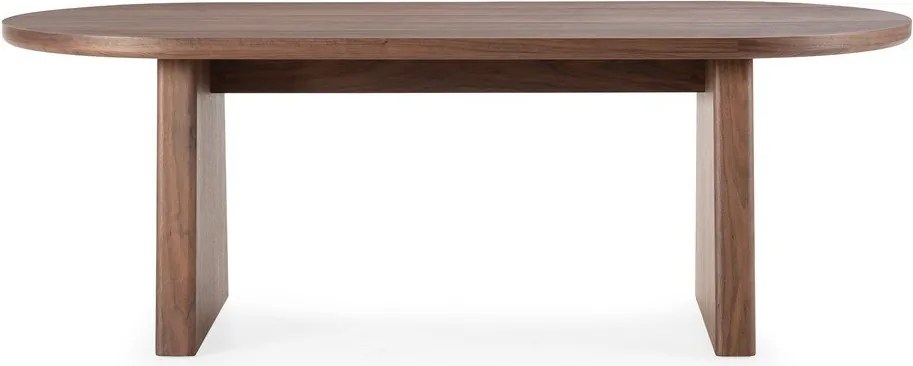 Stół w dekorze orzecha 100x200 cm Blair – MOME