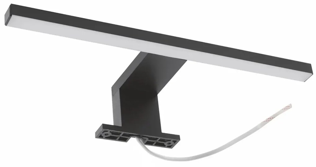 Lustro łazienkowe L-WOOD 59 cm antracyt KROFAM