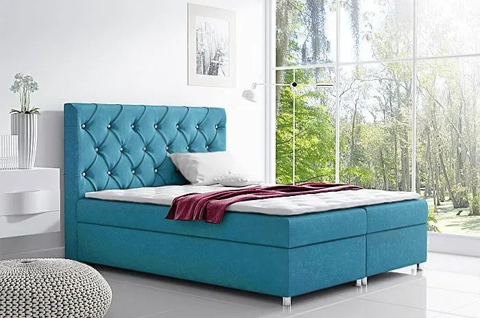 Łóżko kontynentalne Active 140x200 - 44 kolory