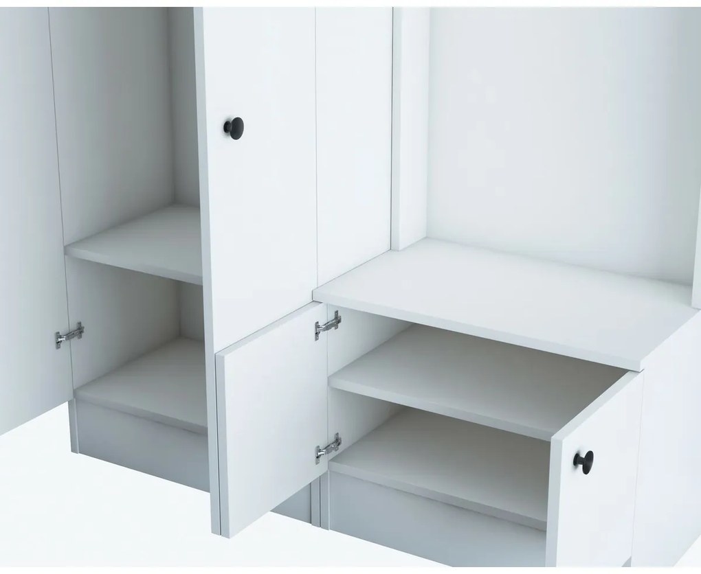 Zestaw do przedpokoju Mie White