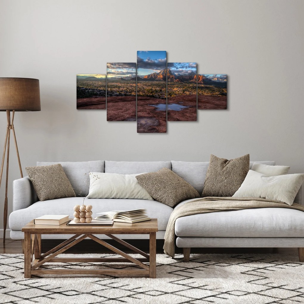 Obraz gór (125x70 cm)