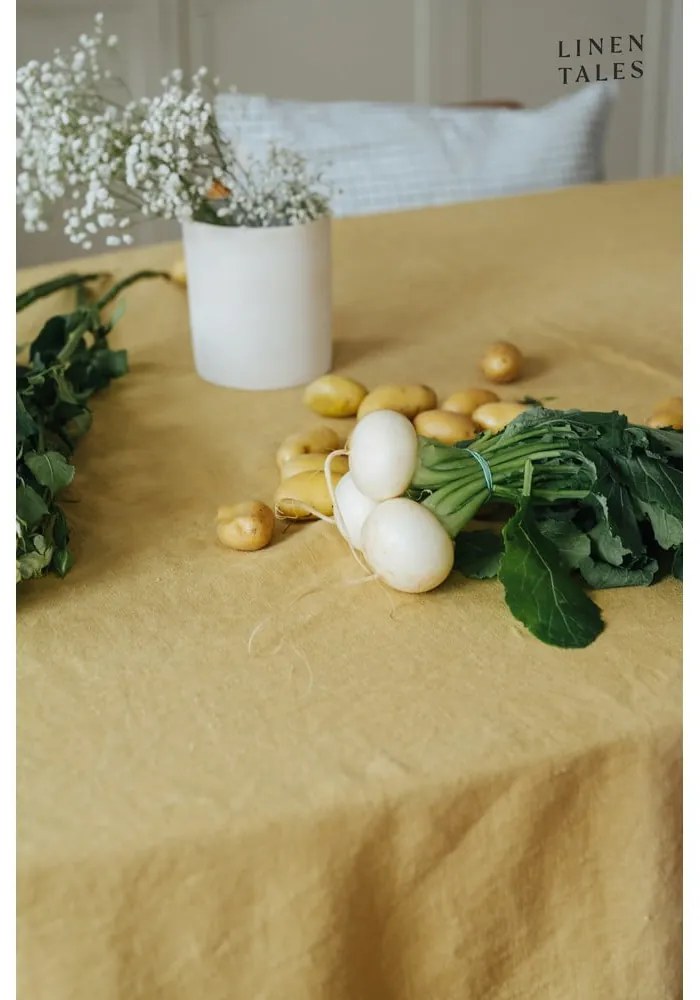 Lniany obrus 140x140 cm – Linen Tales