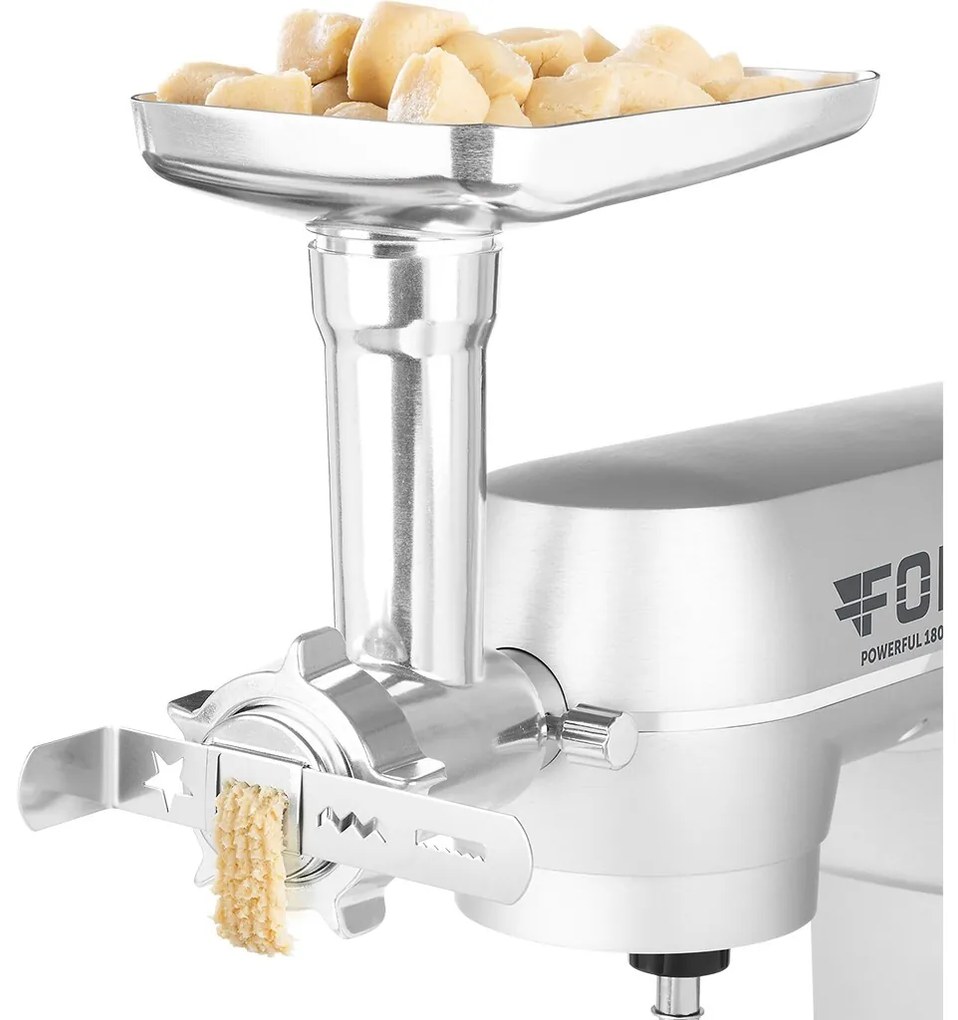 ECG Forza 6600 robot kuchenny Metallo Argento
