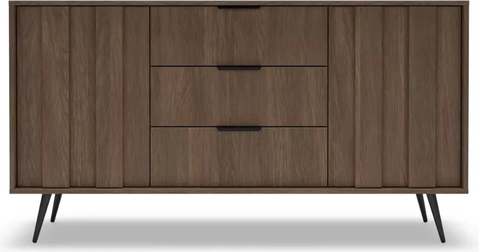 Komoda Dunin 153 cm 2D3S dąb Dunin elegancka nowoczesna komoda z szufladami