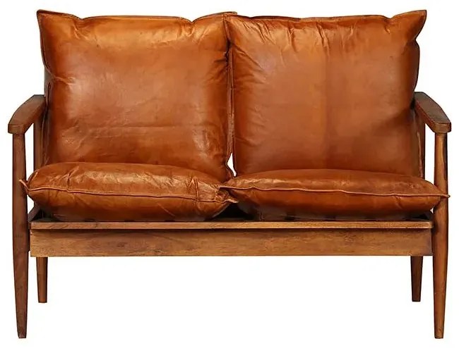 Elegancka skórzana sofa K9-F68