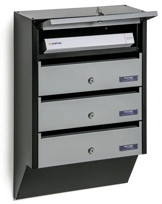 Modułowa skrzynka pocztowa na listy DEPOT 4