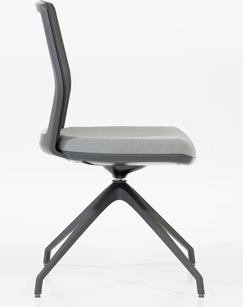 Krzesło do sali konferencyjnej z siatkowym oparciem Start Net S60