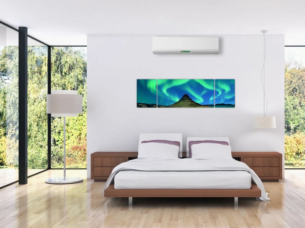 Obraz - Kirkjufell, Islandia (170x50 cm)