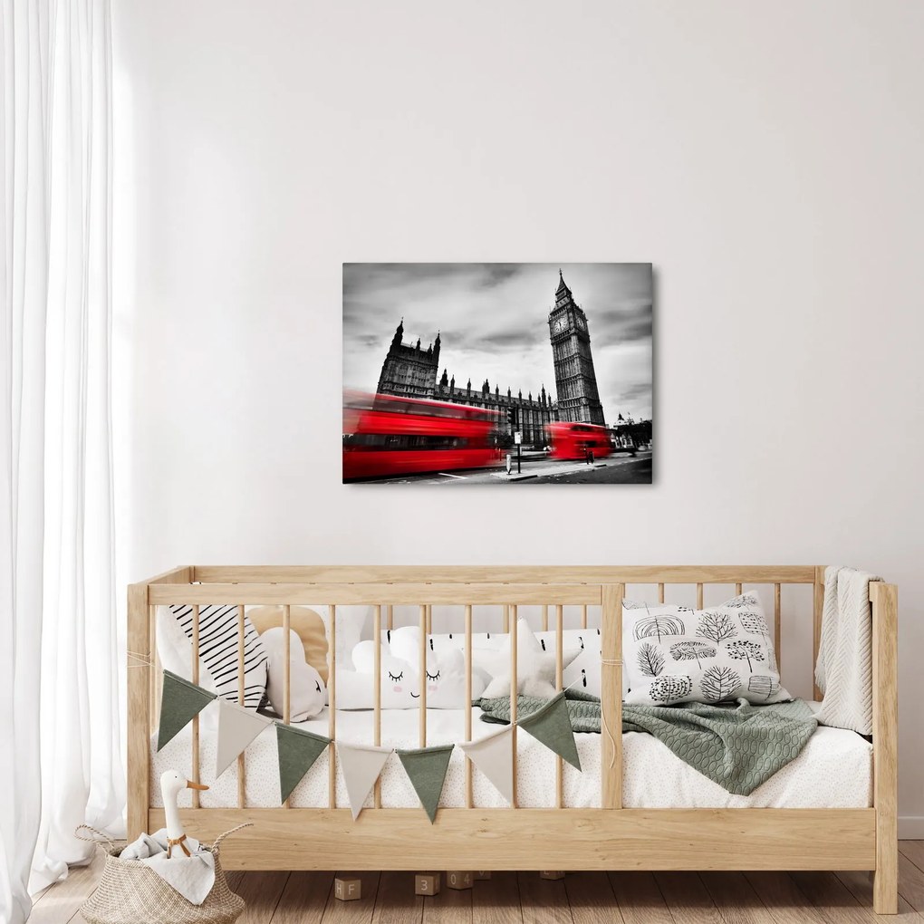 Obraz - Houses of Parliament w Londynie (70x50 cm)