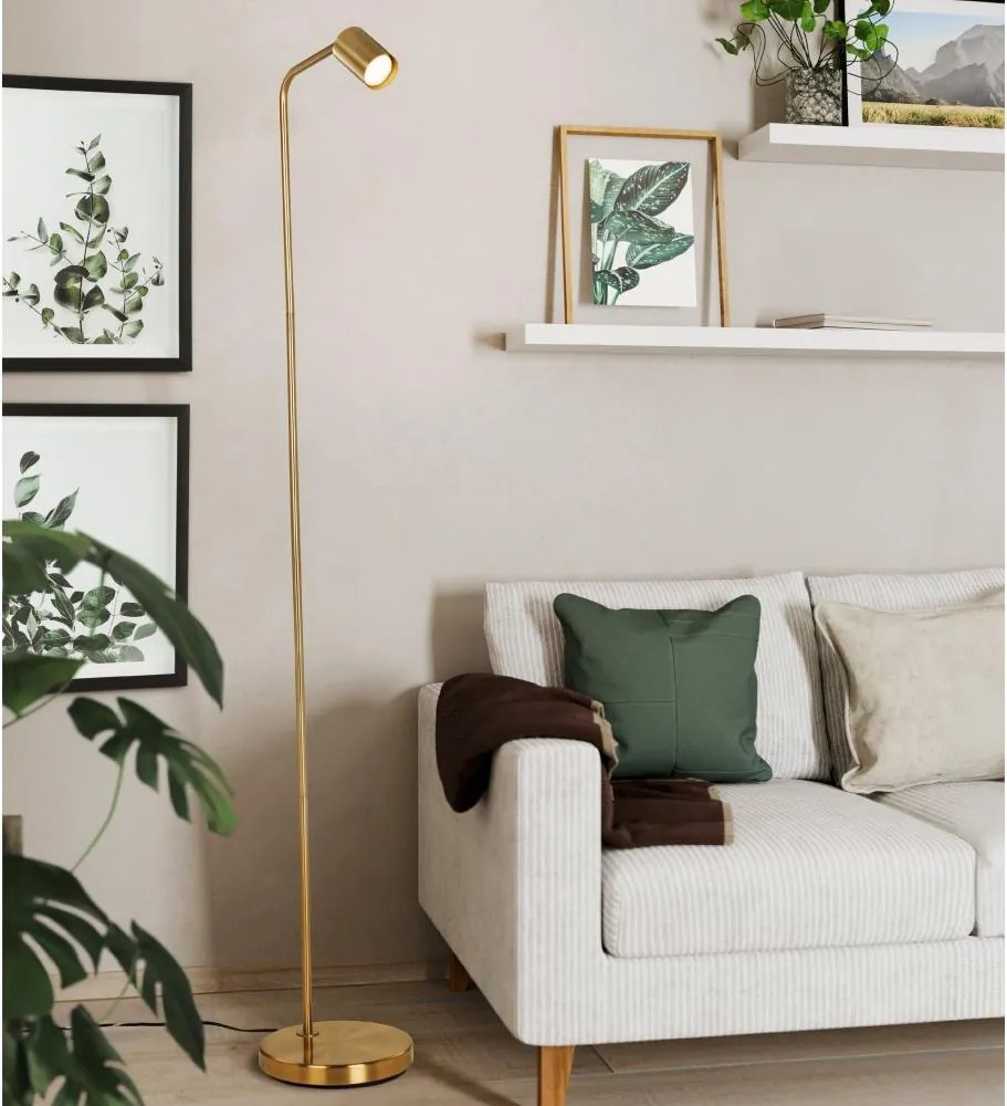 Eglo 901866 - Lampa stojąca RIGOMAGNO 1xGU10/5W/230V złota