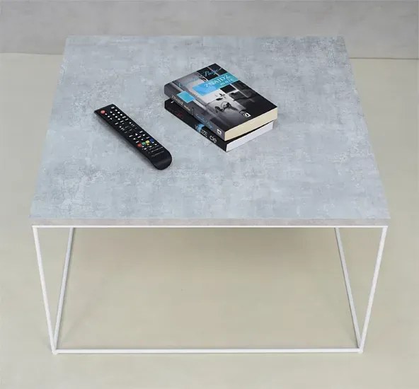 Kwadratowy stolik kawowy beton C6-D94