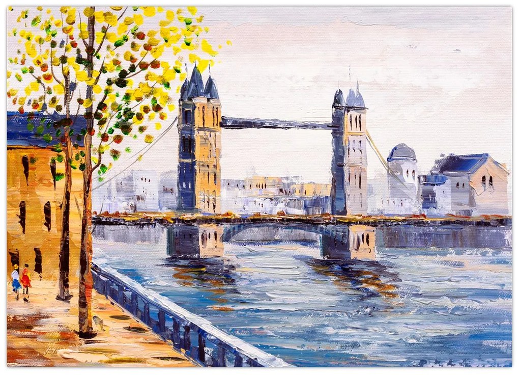 Obraz - Obraz miasta (70x50 cm)
